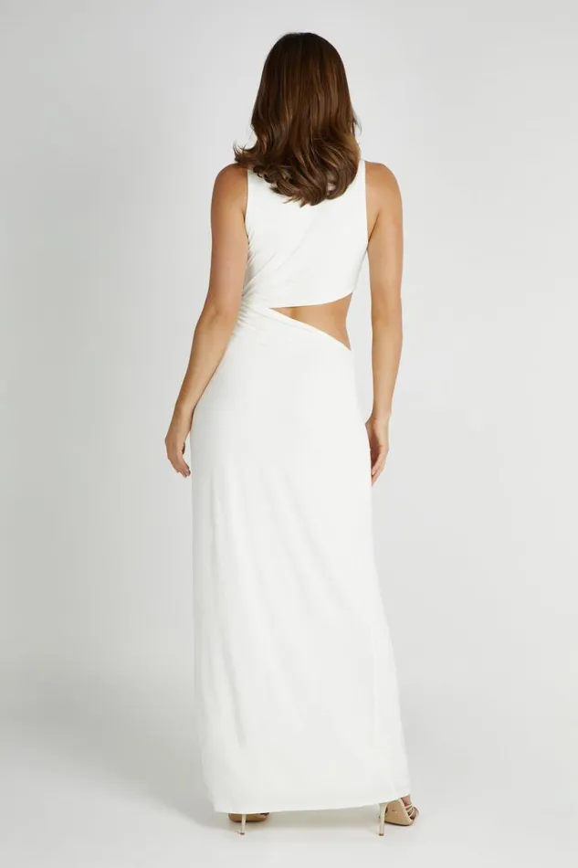 Meshki Maxi Dresses Women Vienna Slinky Maxi Dress 8211 White White