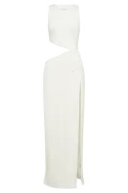 Meshki Maxi Dresses Women Vienna Slinky Maxi Dress 8211 White White