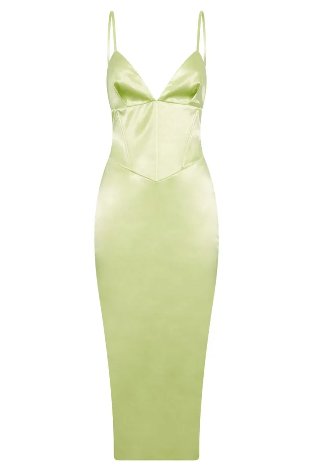 Meshki Midi Dresses Women Brie Corset Midi Dress 8211 Pistachio Green Pistachiogreen Meshki Midi Dresses Women Brie Corset Midi Dress 8211 Pistachio Green Pistachiogreen