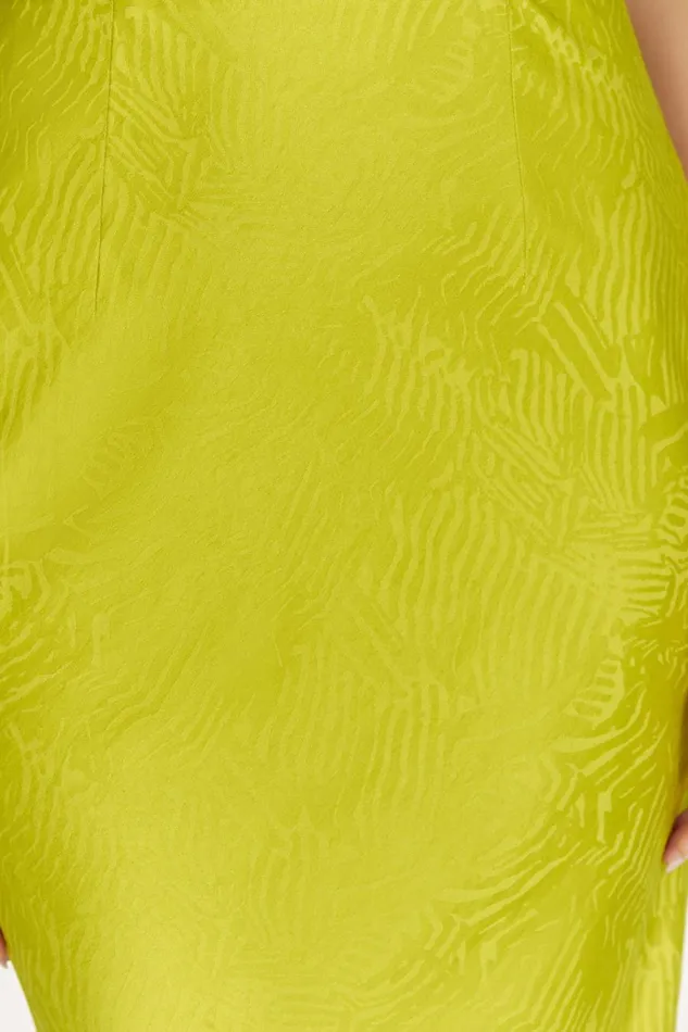 Meshki Midi Dresses Women Fallon Cowl Midi Dress 8211 Chartreuse Chartreuse Meshki Midi Dresses Women Fallon Cowl Midi Dress 8211 Chartreuse Chartreuse