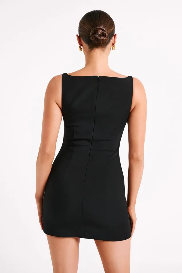 Meshki Mini Dresses Women Angela Suiting Mini Dress 8211 Black Black