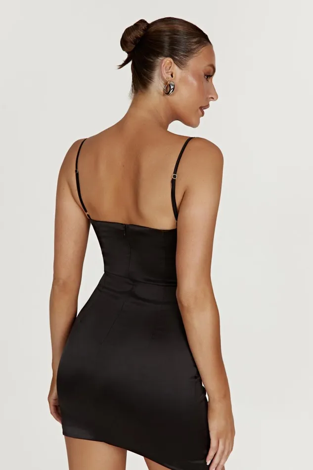 Meshki Mini Dresses Women Bridget Corset Mini Dress 8211 Black Black