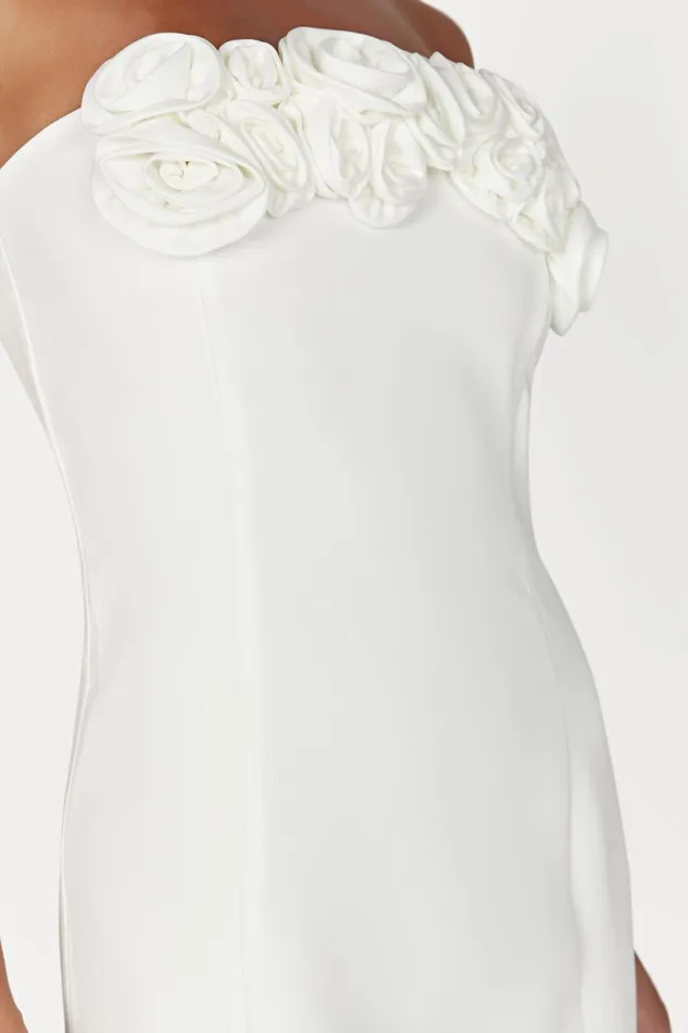 Meshki Mini Dresses Women Brooks Rose Mini Dress 8211 White White