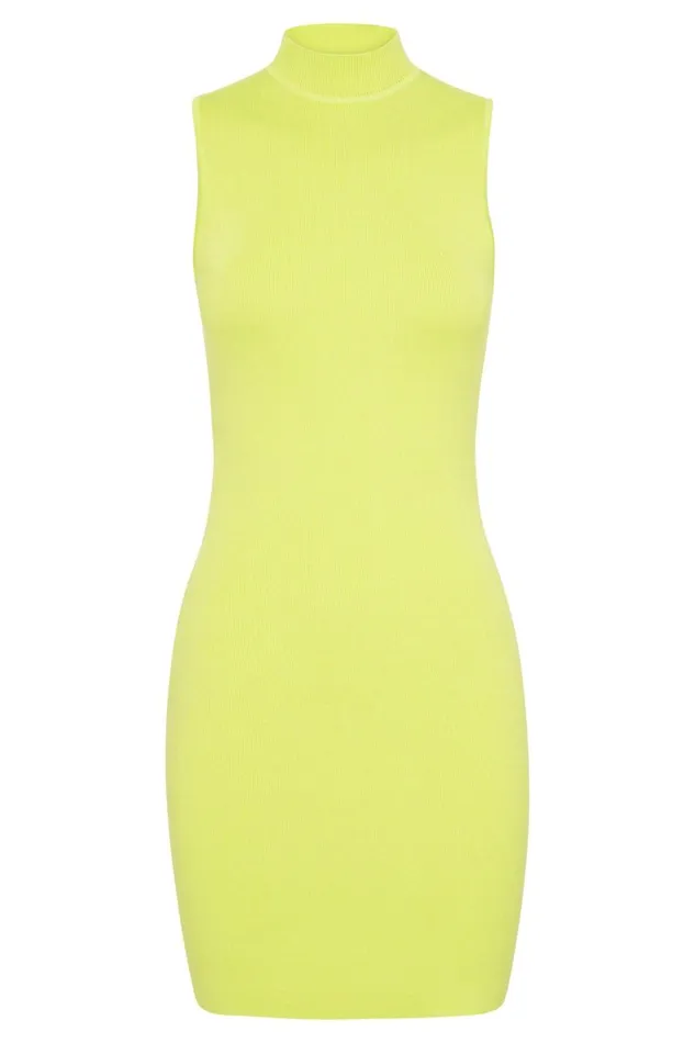 Meshki Mini Dresses Women Delia Sleeveless Knit Mini Dress 8211 Fresh Green Freshgreen Meshki Mini Dresses Women Delia Sleeveless Knit Mini Dress 8211 Fresh Green Freshgreen