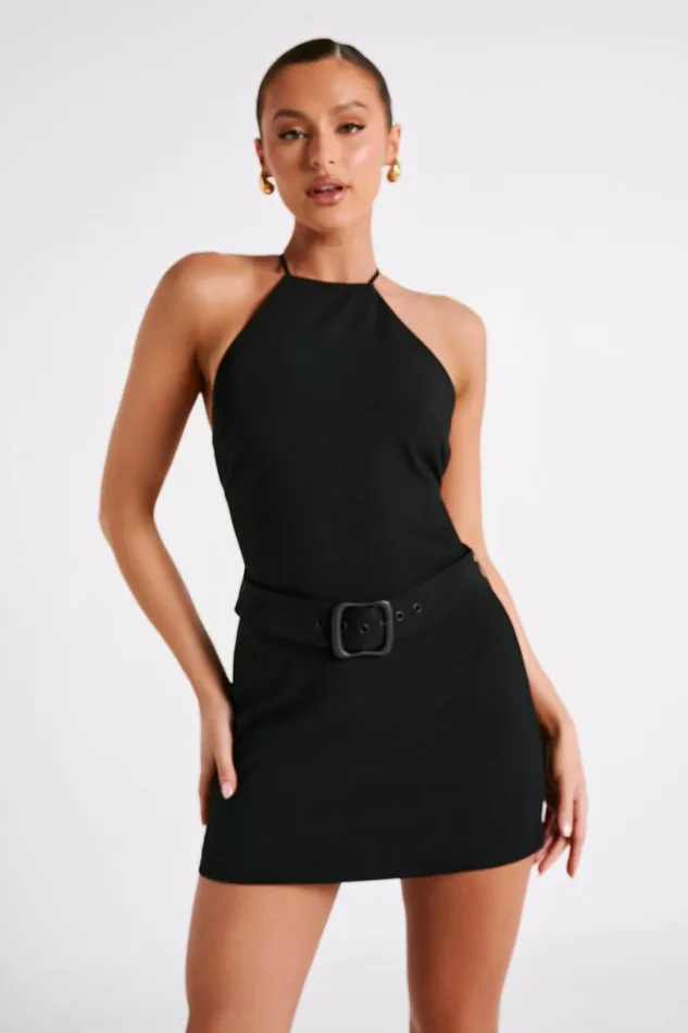 Meshki Mini Dresses Women Diana Suiting Mini Dress 8211 Black Black