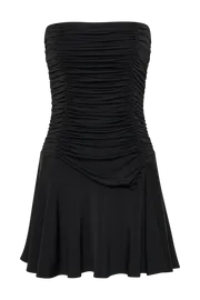 Meshki Mini Dresses Women Pedra Strapless Mini Dress 8211 Black Black