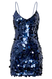 Meshki Mini Dresses Women Romilly Sequin Mini Dress 8211 Midnight Navy Midnightnavy