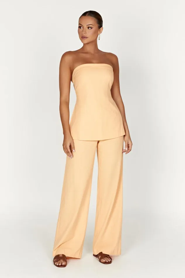 Meshki Pants Women Adina Linen Pant 8211 Mango Mango