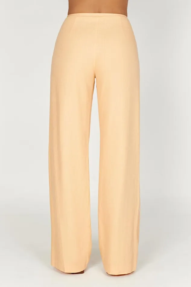 Meshki Pants Women Adina Linen Pant 8211 Mango Mango