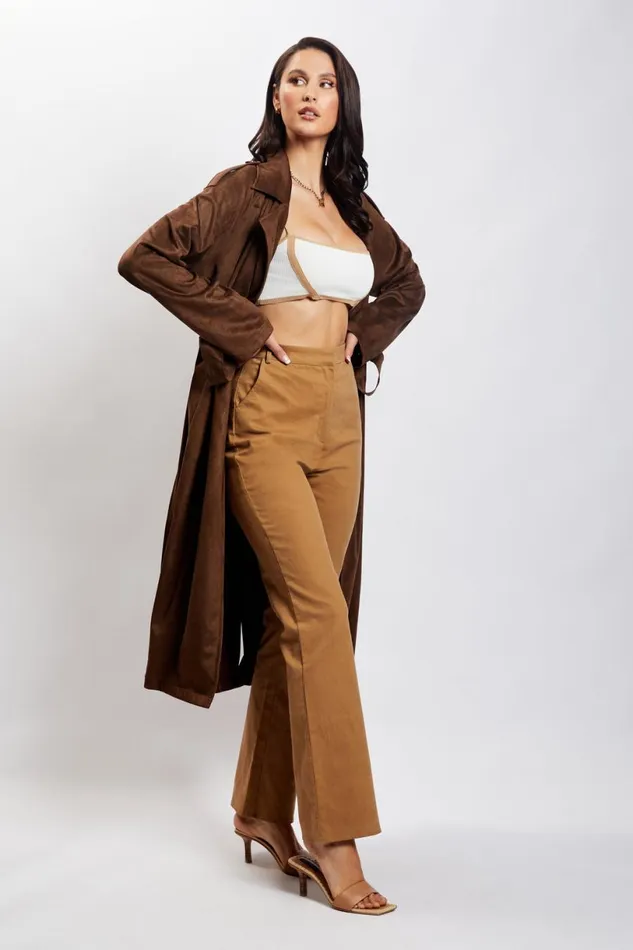 Meshki Pants Women Cindy Flare Pants 8211 Camel Camel Meshki Pants Women Cindy Flare Pants 8211 Camel Camel