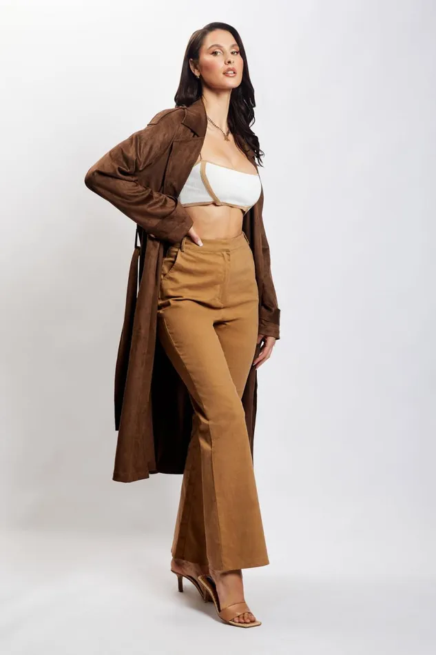 Meshki Pants Women Cindy Flare Pants 8211 Camel Camel Meshki Pants Women Cindy Flare Pants 8211 Camel Camel