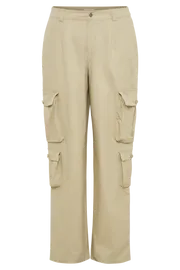 Meshki Pants Women Clea Cargo Pant 8211 Stone Stone