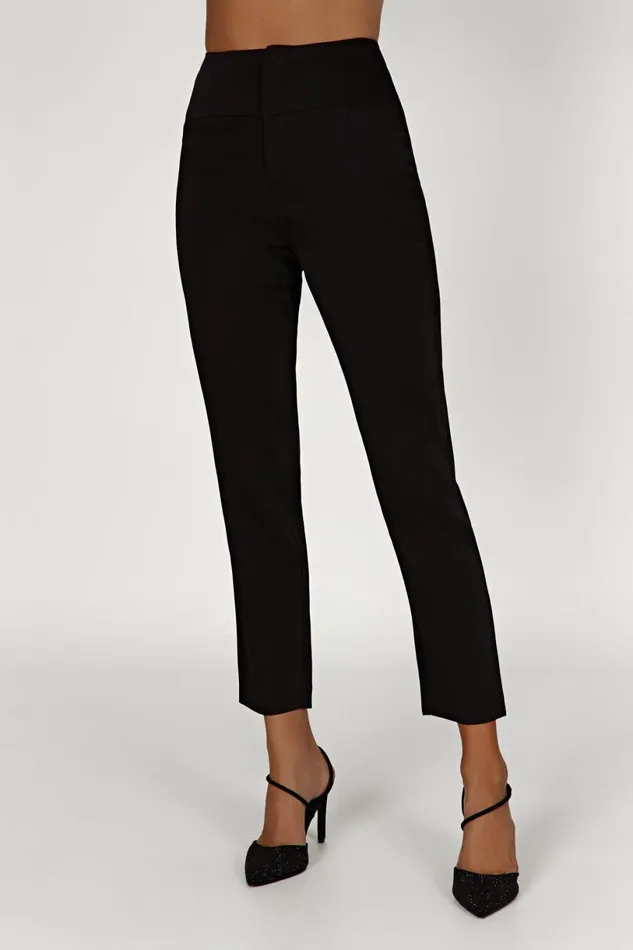 Meshki Pants Women Indie High Waist Pants 8211 Black Black