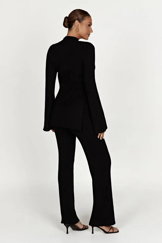 Meshki Pants Women Jovie Knit Pants 8211 Black Black