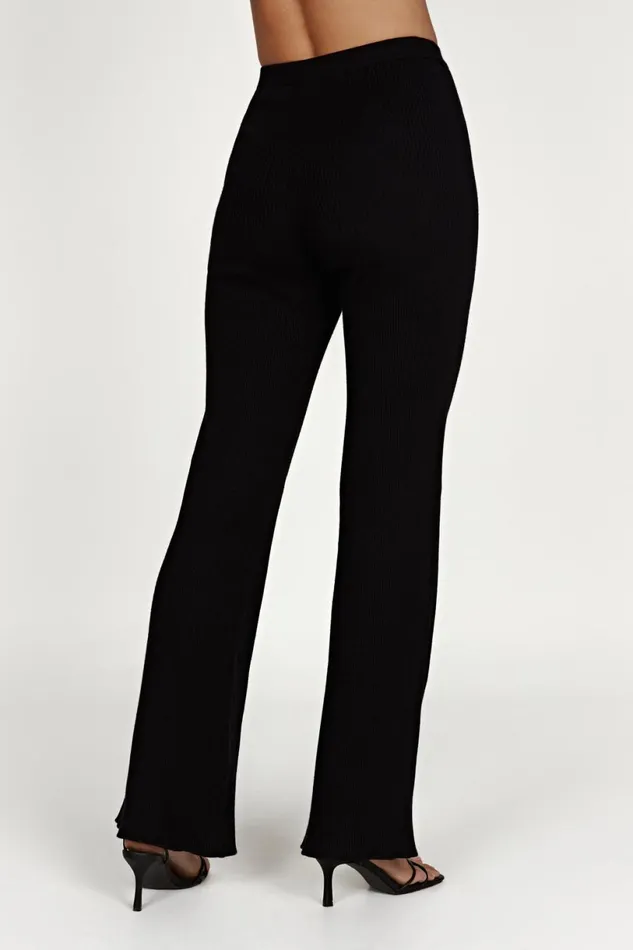 Meshki Pants Women Jovie Knit Pants 8211 Black Black