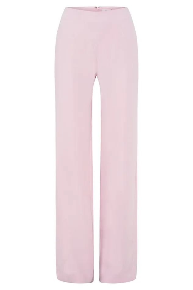 Meshki Pants Women Laurie Low Rise Suiting Pant 8211 Blush Pink Blushpink
