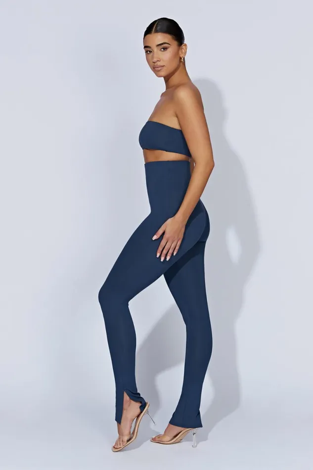 Meshki Pants Women Michelle Side Split Leggings 8211 Midnight Navy Midnightnavy Meshki Pants Women Michelle Side Split Leggings 8211 Midnight Navy Midnightnavy