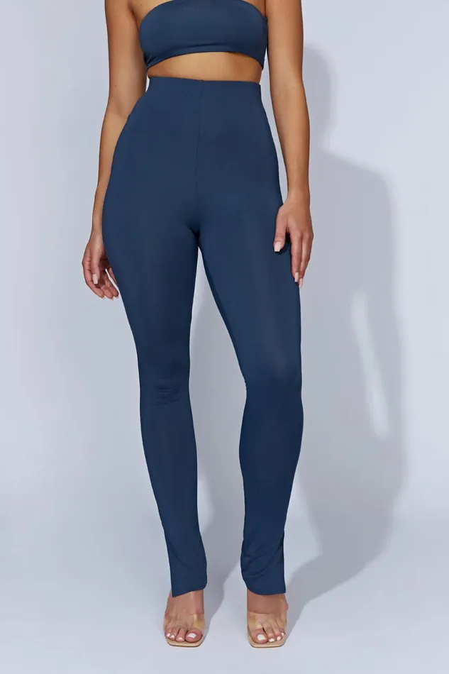 Meshki Pants Women Michelle Side Split Leggings 8211 Midnight Navy Midnightnavy Meshki Pants Women Michelle Side Split Leggings 8211 Midnight Navy Midnightnavy
