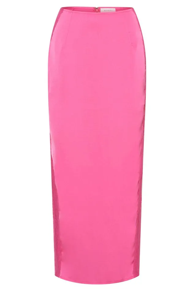 Meshki Skirts Women Bellamy Lace Maxi Skirt 8211 Bubblegum Pink Bubblegum Pink Meshki Skirts Women Bellamy Lace Maxi Skirt 8211 Bubblegum Pink Bubblegum Pink