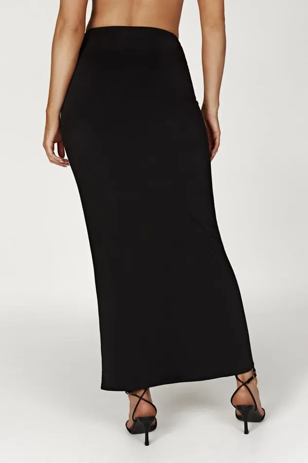 Meshki Skirts Women Ceri Maxi Twist Skirt 8211 Black Black