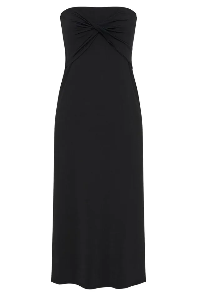 Meshki Skirts Women Ceri Maxi Twist Skirt 8211 Black Black