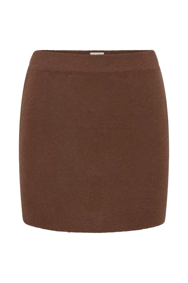 Meshki Skirts Women Esme Knit Mini Skirt 8211 Clay Clay Meshki Skirts Women Esme Knit Mini Skirt 8211 Clay Clay