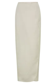 Meshki Skirts Women Fatima Linen Wrap Maxi Skirt 8211 Natural Natural Meshki Skirts Women Fatima Linen Wrap Maxi Skirt 8211 Natural Natural