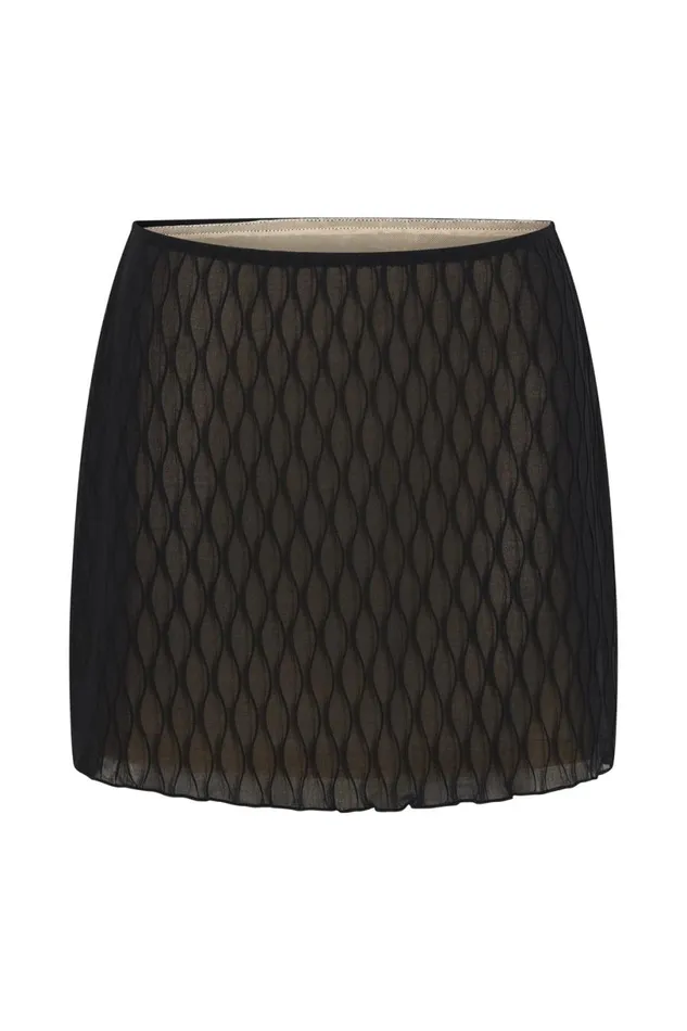 Meshki Skirts Women Ivy Mid Rise Mini Skirt 8211 Black Black Meshki Skirts Women Ivy Mid Rise Mini Skirt 8211 Black Black