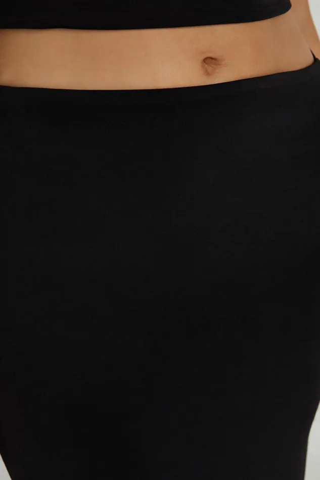 Meshki Skirts Women Jeanine Cowl Back Maxi Skirt 8211 Black Black