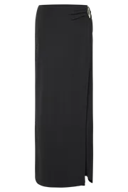 Meshki Skirts Women Suri Slinky Maxi Skirt With Hardware 8211 Black Black