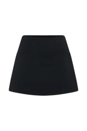 Meshki Skirts Women Terra Mini Skirt With Shorts 8211 Black Black