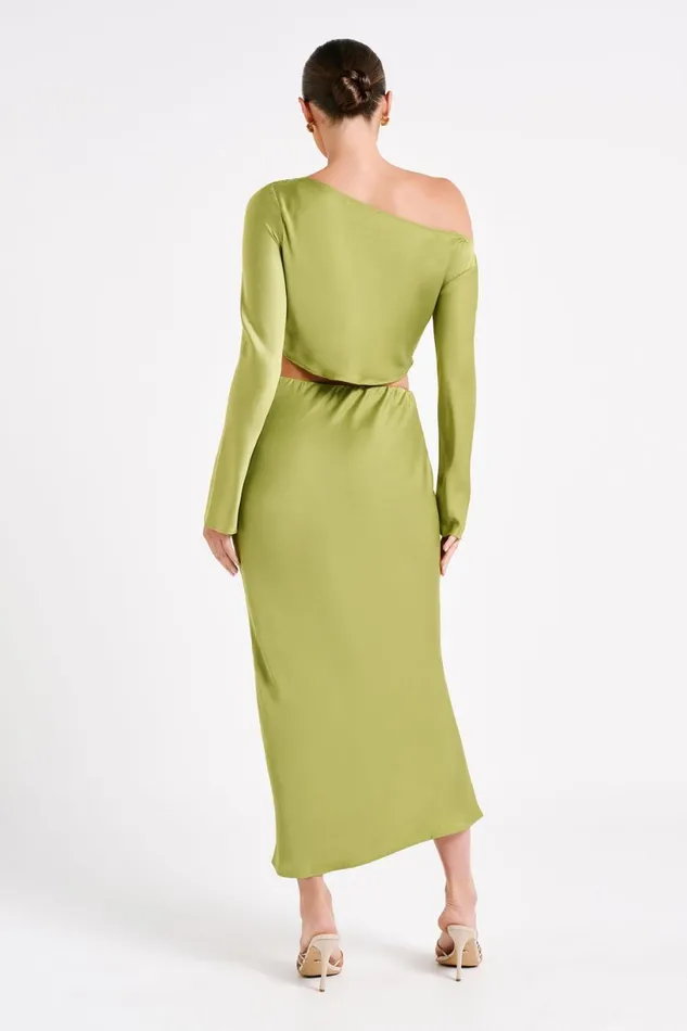 Meshki Skirts Women Violeta Satin Maxi Skirt 8211 Parakeet Green Parakeetgreen Meshki Skirts Women Violeta Satin Maxi Skirt 8211 Parakeet Green Parakeetgreen