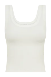 Meshki Sleeveless Tops Women Chandler Modal Tank Top 8211 White White