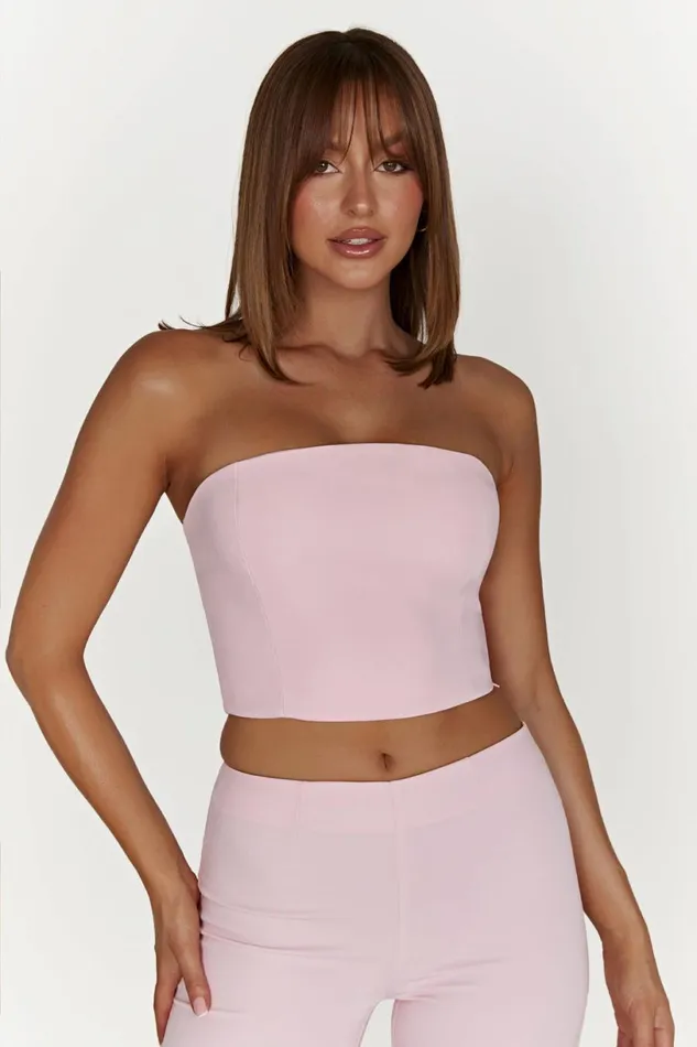 Meshki Sleeveless Tops Women Saffron Longline Top 8211 Blush Pink Blush Pink Meshki Sleeveless Tops Women Saffron Longline Top 8211 Blush Pink Blush Pink
