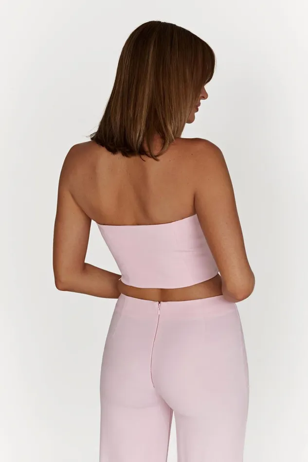 Meshki Sleeveless Tops Women Saffron Longline Top 8211 Blush Pink Blush Pink Meshki Sleeveless Tops Women Saffron Longline Top 8211 Blush Pink Blush Pink