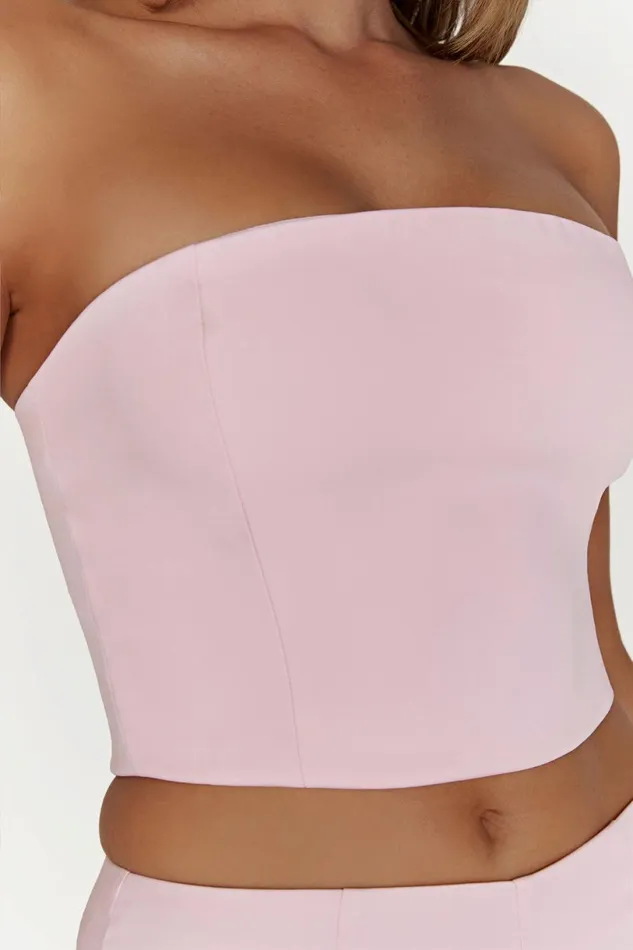 Meshki Sleeveless Tops Women Saffron Longline Top 8211 Blush Pink Blush Pink Meshki Sleeveless Tops Women Saffron Longline Top 8211 Blush Pink Blush Pink