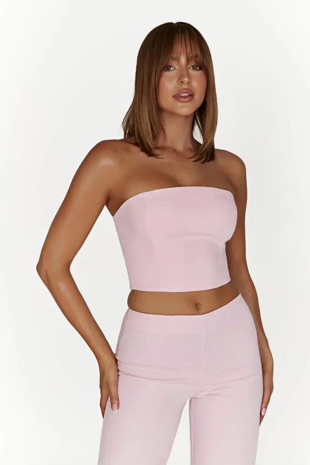 Meshki Sleeveless Tops Women Saffron Longline Top 8211 Blush Pink Blush Pink Meshki Sleeveless Tops Women Saffron Longline Top 8211 Blush Pink Blush Pink