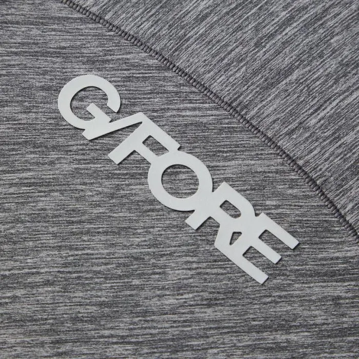 Mid Layers Men GFORE STRETCH TECH QUARTER ZIP LONG SLEEVE PULLOVER Heather Grey