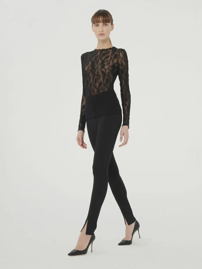 Midnight Grace Leggings Black Women Wolford Fashion Leggings