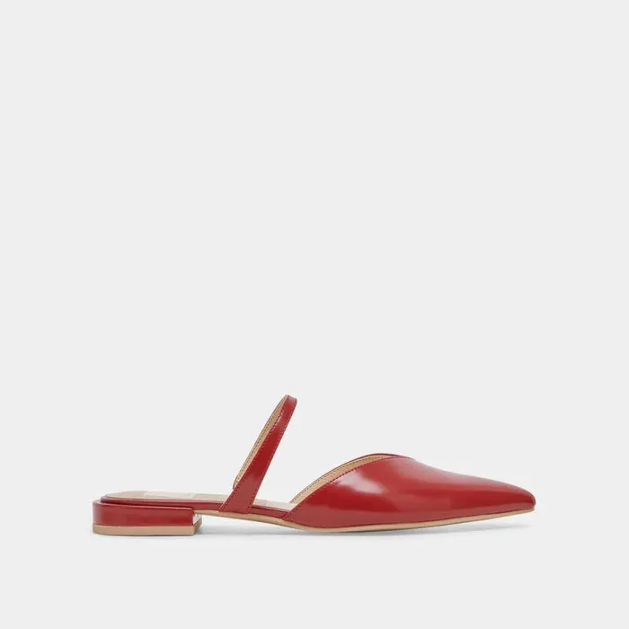 Mules and Clogs Shop Dolce Vita Kanika Flats Red Crinkle Patent Red Crinkle Patent Mules and Clogs Shop Dolce Vita Kanika Flats Red Crinkle Patent Red Crinkle Patent