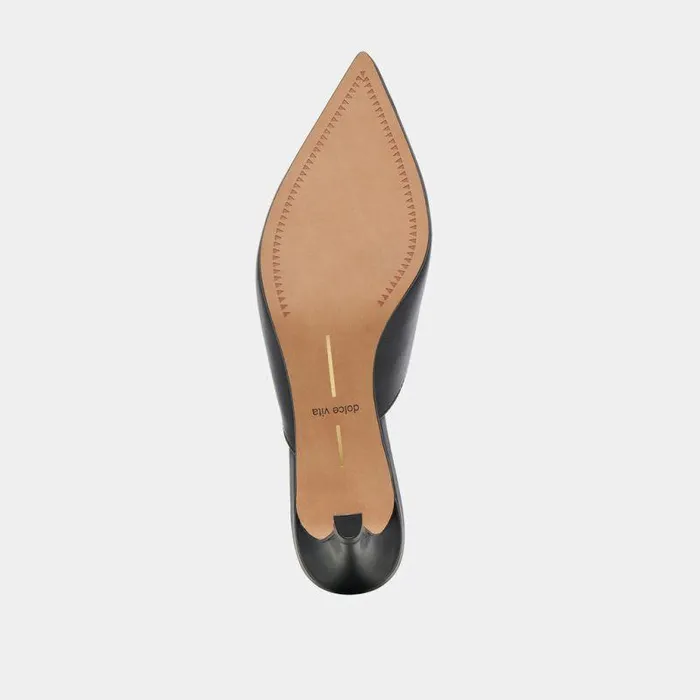 Mules and Clogs Shop Dolce Vita Sarina Heels Midnight Crinkle Patent Midnight Crinkle Patent