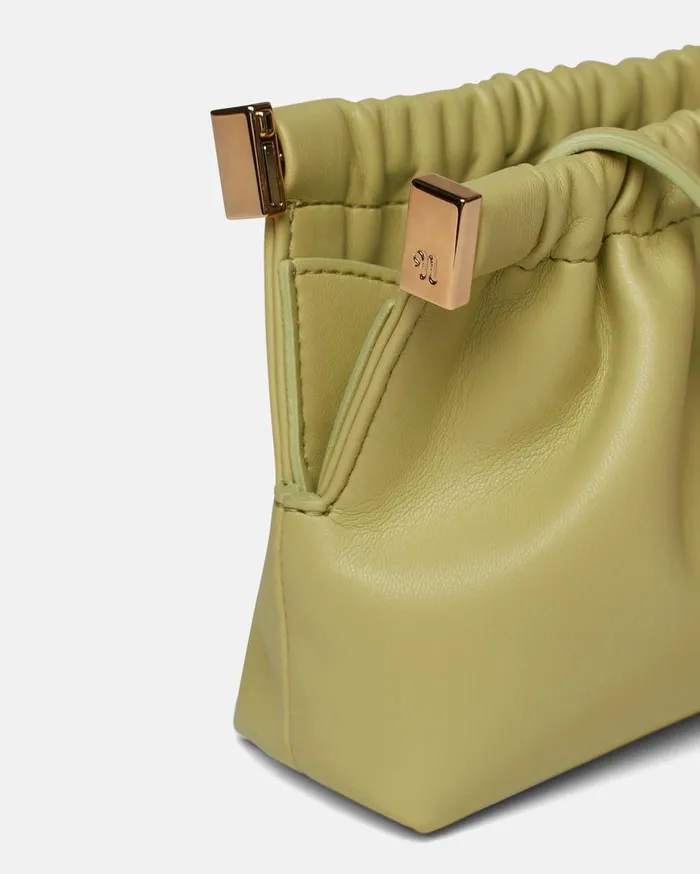 Nanushka Bags The Bar Clutch Micro Green 8211 WomenMen