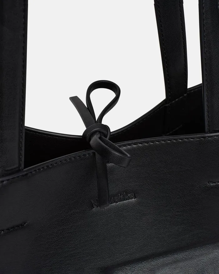 Nanushka Bags The Origami Bag Black 8211 WomenMen