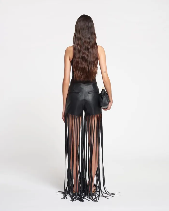 Nanushka Bottoms Amalee Black 8211 Women