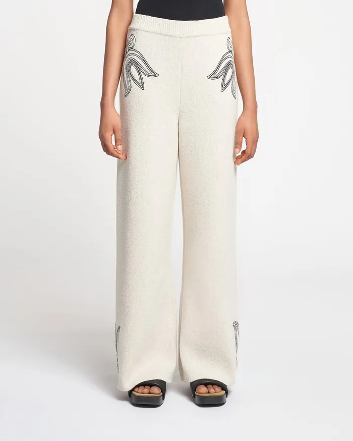 Nanushka Bottoms Emmie White 8211 Women