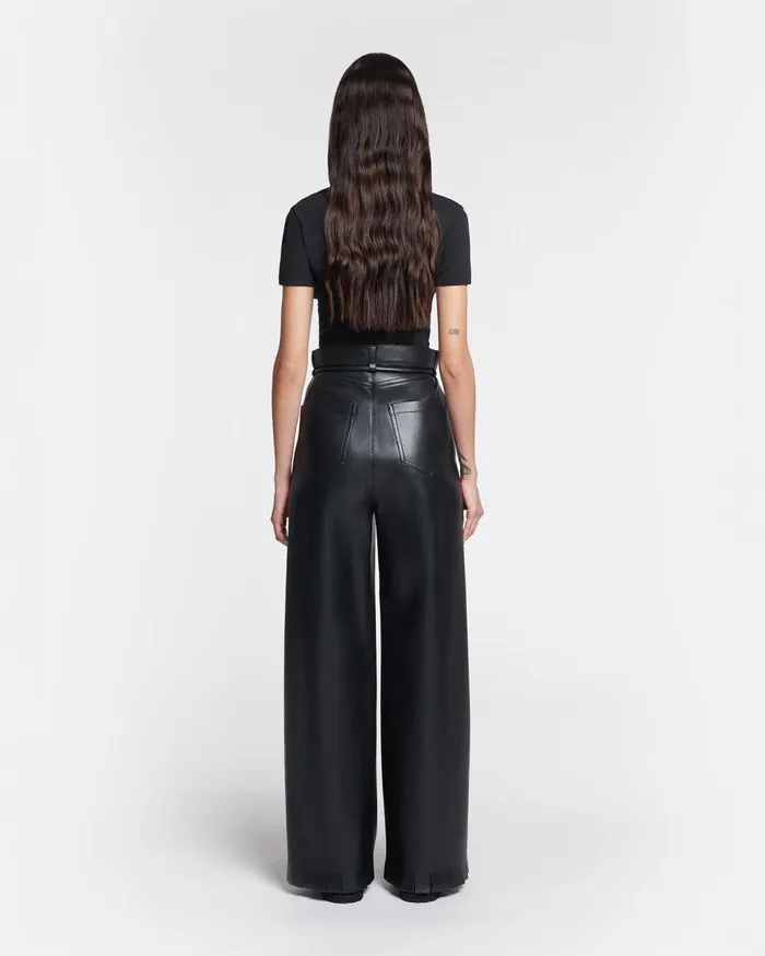 Nanushka Bottoms Harlee Black 8211 Women