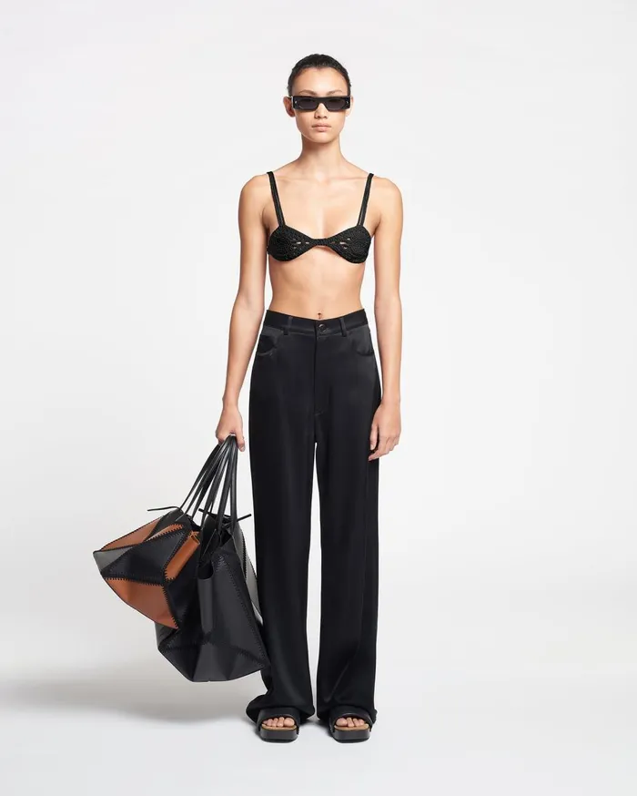 Nanushka Bottoms Josine Black 8211 Women