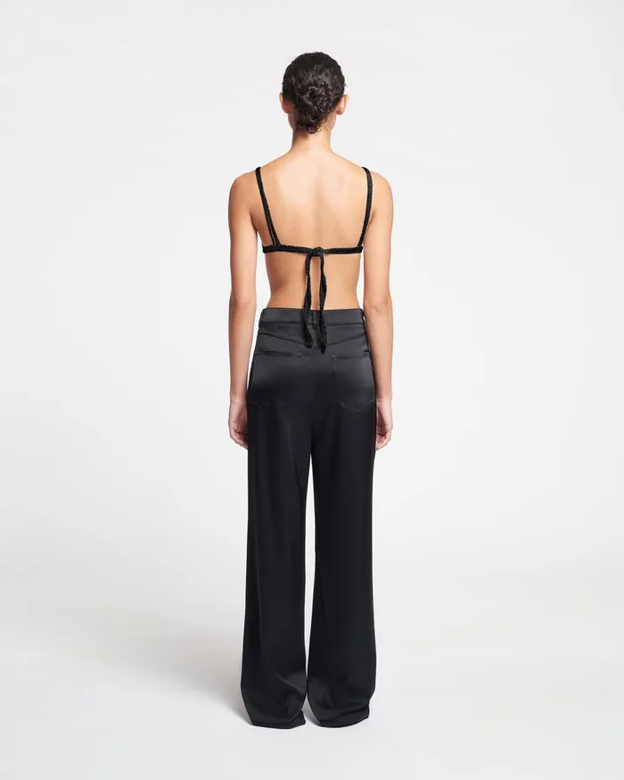 Nanushka Bottoms Josine Black 8211 Women