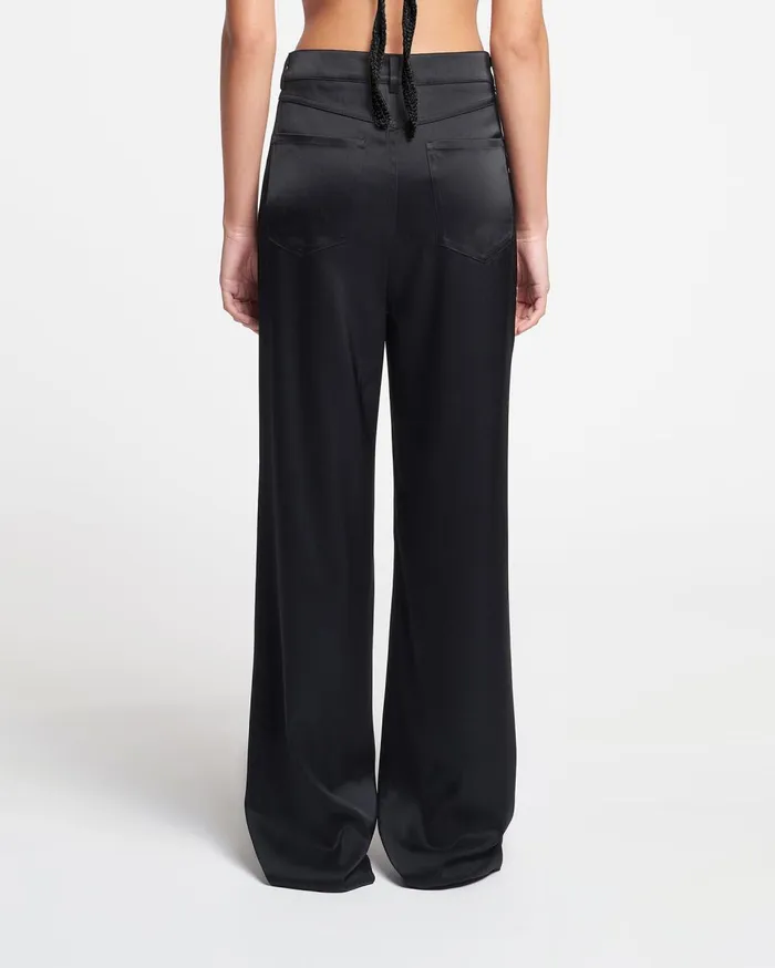 Nanushka Bottoms Josine Black 8211 Women