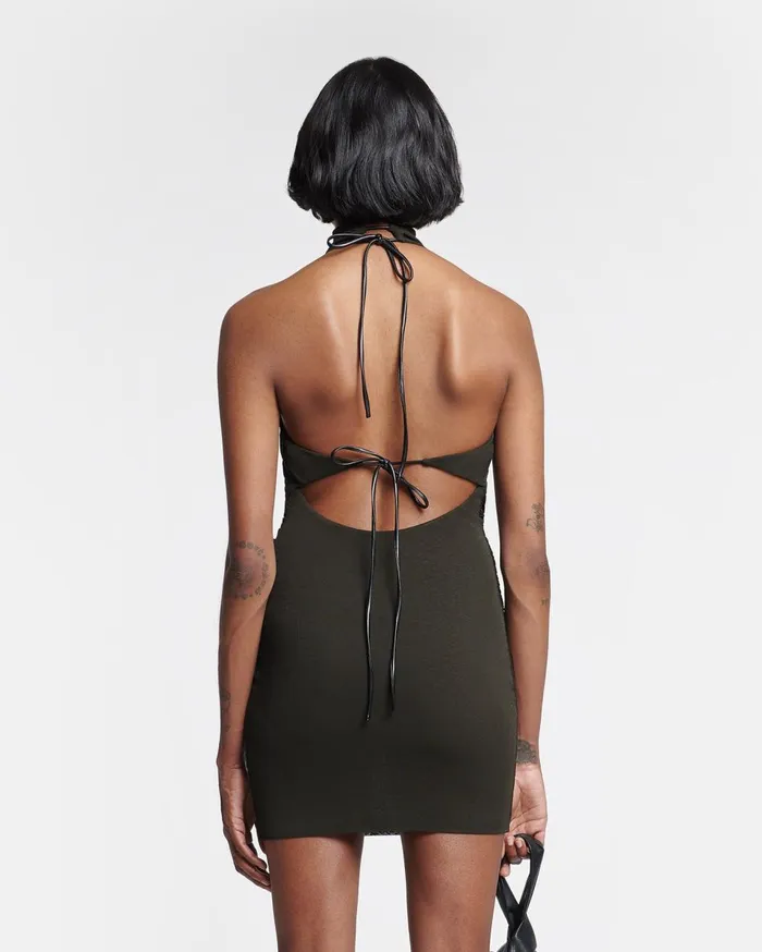 Nanushka Dresses Denica Anthracite 8211 Women